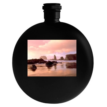 Oceans Round Flask