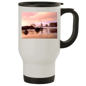 Oceans Stainless Steel Travel Mug