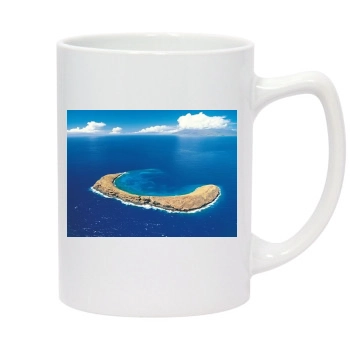 Oceans 14oz White Statesman Mug