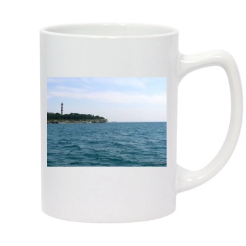 Oceans 14oz White Statesman Mug