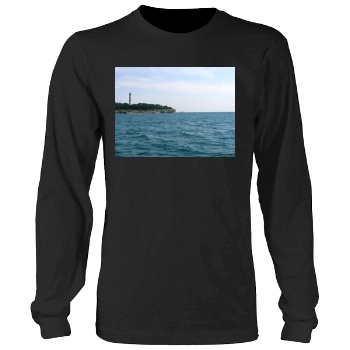 Oceans Men's Heavy Long Sleeve TShirt