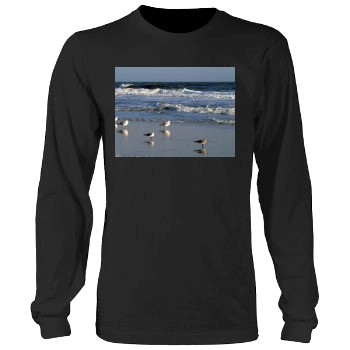 Oceans Men's Heavy Long Sleeve TShirt