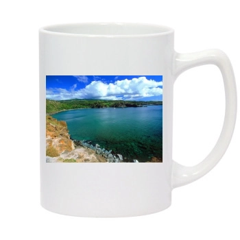 Oceans 14oz White Statesman Mug