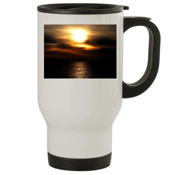 Oceans Stainless Steel Travel Mug