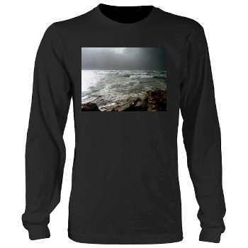 Oceans Men's Heavy Long Sleeve TShirt