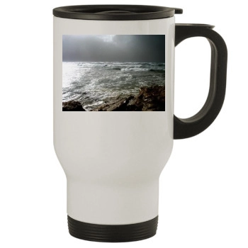 Oceans Stainless Steel Travel Mug