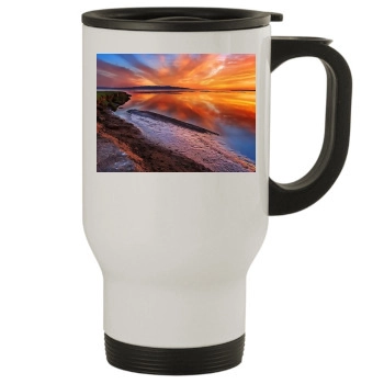 Oceans Stainless Steel Travel Mug