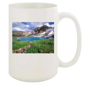 Lakes 15oz White Mug