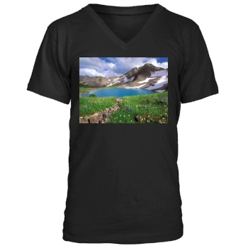 Lakes Men's V-Neck T-Shirt