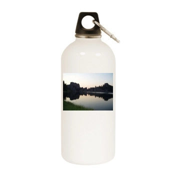 Lakes White Water Bottle With Carabiner