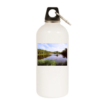 Lakes White Water Bottle With Carabiner