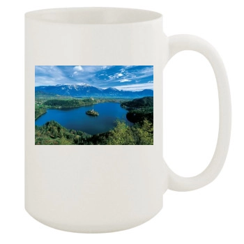 Lakes 15oz White Mug