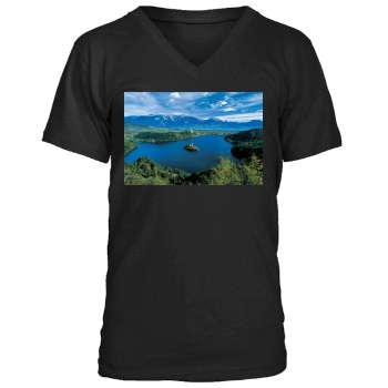 Lakes Men's V-Neck T-Shirt