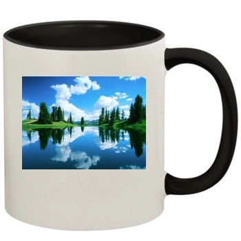 Lakes 11oz Colored Inner & Handle Mug