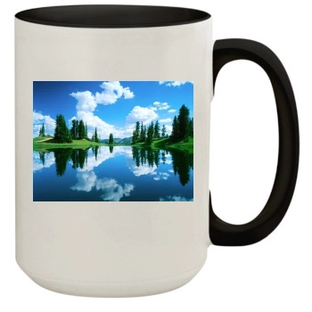 Lakes 15oz Colored Inner & Handle Mug