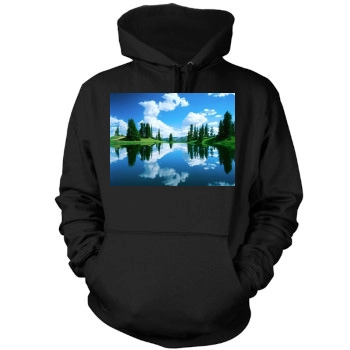 Lakes Mens Pullover Hoodie Sweatshirt