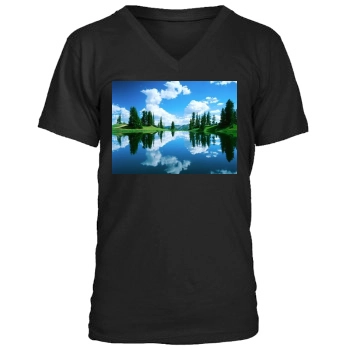 Lakes Men's V-Neck T-Shirt