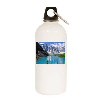 Lakes White Water Bottle With Carabiner