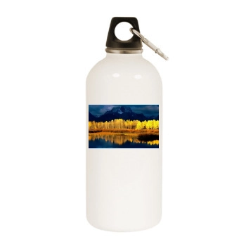 Lakes White Water Bottle With Carabiner