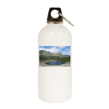 Lakes White Water Bottle With Carabiner