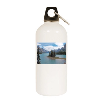 Lakes White Water Bottle With Carabiner