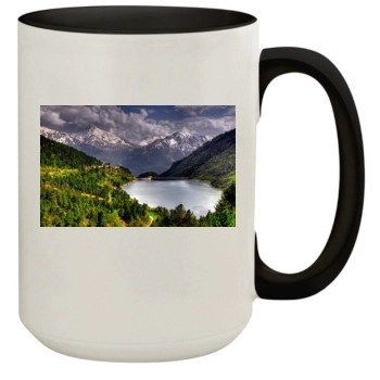 Lakes 15oz Colored Inner & Handle Mug