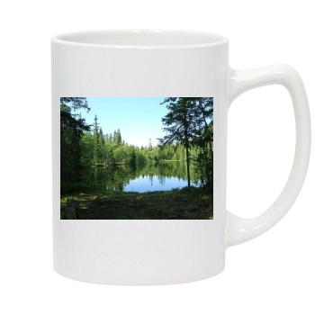 Lakes 14oz White Statesman Mug