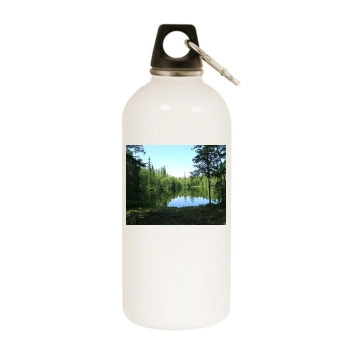 Lakes White Water Bottle With Carabiner