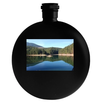 Lakes Round Flask