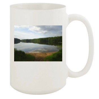 Lakes 15oz White Mug