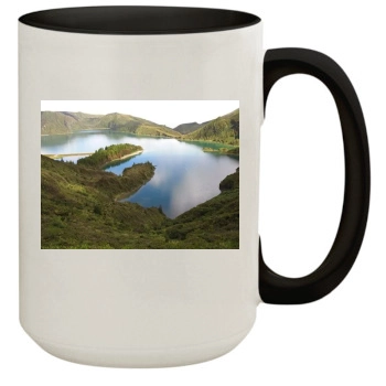 Lakes 15oz Colored Inner & Handle Mug