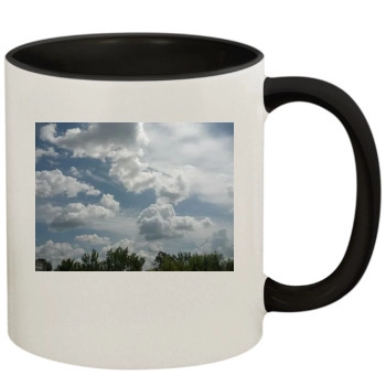 Sky 11oz Colored Inner & Handle Mug