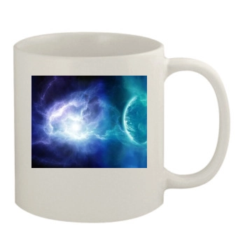 Sky 11oz White Mug