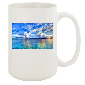 Sky 15oz White Mug