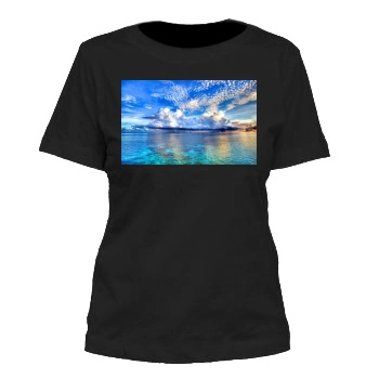 Sky Women's Cut T-Shirt