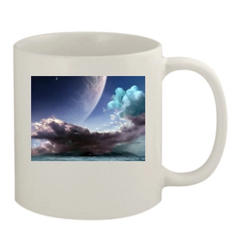 Sky 11oz White Mug