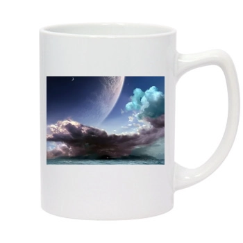 Sky 14oz White Statesman Mug