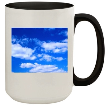 Sky 15oz Colored Inner & Handle Mug