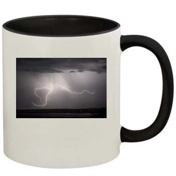 Sky 11oz Colored Inner & Handle Mug