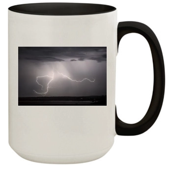 Sky 15oz Colored Inner & Handle Mug