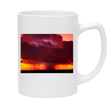 Sky 14oz White Statesman Mug