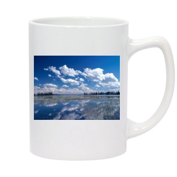 Sky 14oz White Statesman Mug