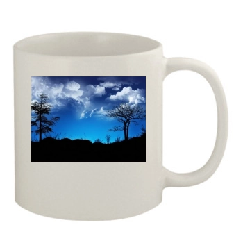 Sky 11oz White Mug