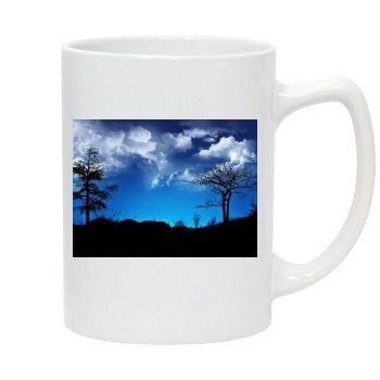 Sky 14oz White Statesman Mug