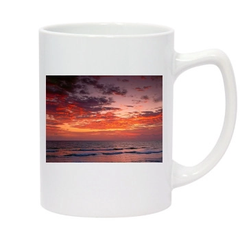 Sky 14oz White Statesman Mug