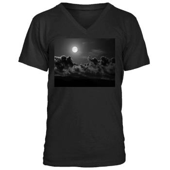 Sky Men's V-Neck T-Shirt