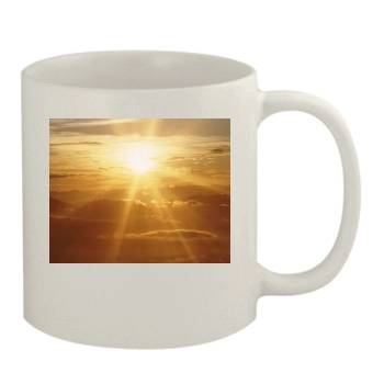 Sky 11oz White Mug