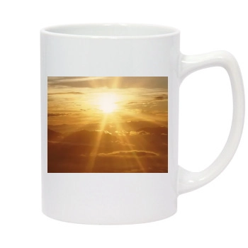 Sky 14oz White Statesman Mug