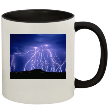 Sky 11oz Colored Inner & Handle Mug