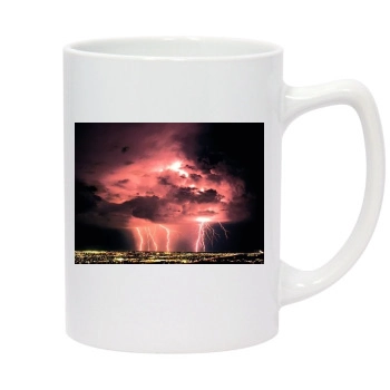 Sky 14oz White Statesman Mug